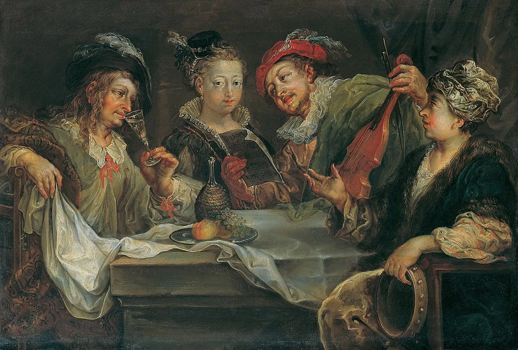 Intrattenimento dopo il pasto - Österreichische Galerie Belvedere, Vienna